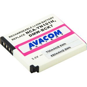 Avacom Baterie do fotoaparátu Panasonic Dipa-ck7-533n2 Li-ion 3.6V 700mAh - neoriginální - Baterie Panasonic Dmw-bck7 Li-ion 3.6V 700mAh 2.6Wh