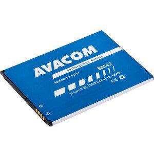 Avacom Baterie do mobily Ostatní Gsxi-bm42-3200 Li-ion 3,8V 3200mAh - neoriginální - Baterie do mobilu Xiaomi Redmi Note Li-ion 3,8V 3200mAh (náhrada