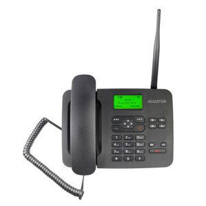 Aligator drátový telefon T100 černá
