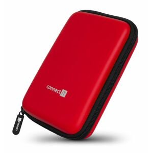 Connect It pouzdro na Hdd Hardshellprotect 2.5" červené Cff-5000-rd