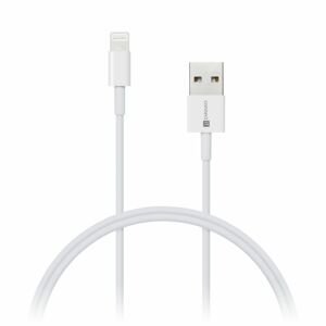Connect It kabel Wirez Apple Lightning - Usb-a, bílý, 0,5 m Cca-4005-wh