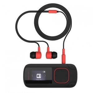 Mp3 přehrávač Energy Mp3 Clip Bluetooth Coral (8GB, Microsd, Fm, sluchátka)