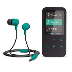 Mp3 přehrávač Energy Mp4 Touch Bluetooth Mint (8GB, Microsd, Fm, sluchátka)
