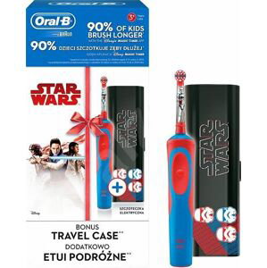 Oral-b elektrický zubní kartáček Vitality Star Wars + cestovní pouzdro