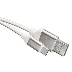 Emos kabel Sm7025w Usb 2.0 A/m - C/m, 1m, bílý