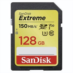 Sandisk paměťová karta Sdxc Uhs-i U3 128Gb Sdsdxv5-128g-gncin