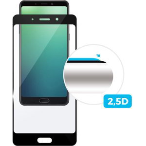 tvrzené sklo pro mobilní telefon Ochranné tvrzené sklo Fixed Full-cover pro Samsung Galaxy S10e, lepení přes celý displej, černé