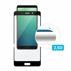 Fixed tvrzené sklo pro mobilní telefon Full-cover pro Huawei P30 Lite černé