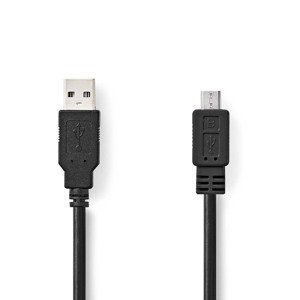 Nedis Usb kabel Usb 2.0 - Micro Usb Ccgb60500bk10