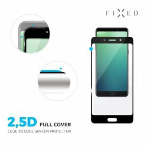 tvrzené sklo pro mobilní telefon Ochranné tvrzené sklo Fixed Full-cover pro Honor 8S, černé Fixgfa-422-bk