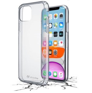 pouzdro na mobil Pouzdro Cellularline Clear Duo zadní Apple iPhone 11