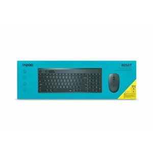 Rapoo klávesnice 8050T set klávesnice a myši černý