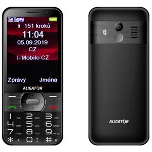 Aligator mobilní telefon A900 Senior černá