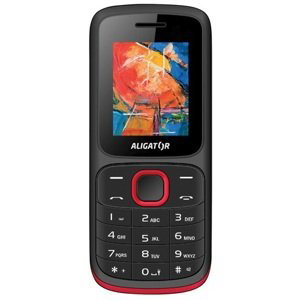 Aligator mobilní telefon D210, Black/red