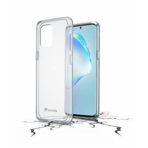 Cellularline pouzdro na mobil Zadní čirý kryt s ochranným rámečkem Clear Duo pro Samsung Galaxy S20+ (CLEARDUOGALS11T)