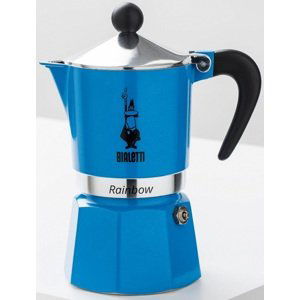 Bialetti Rainbow 3 šálky modrá