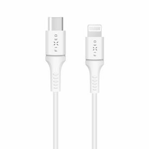 Fixed Usb kabel Datový a nabíjecí Usb-c kabel s konektorem Lightning, Mfi certifikace, 15 W, bílý (FIXD-CL-WH)