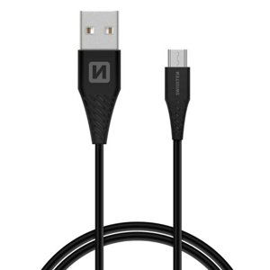 Swissten kabel Datový kabel Micro Usb 1,5m, černý