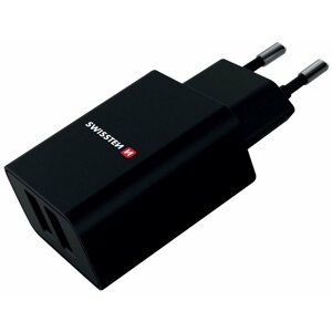 Swissten nabíječka pro mobil Adaptér Smart Ic 2x Usb 2,1A B