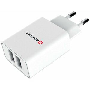 Swissten nabíječka pro mobil Adaptér Smart Ic 2xUSB 2,1A W