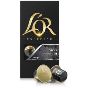 L'or Espresso Onyx 10ks hliníkových kapslí