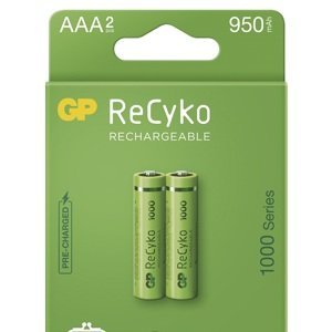 Gp nabíjecí baterie Recyko 1000 Aaa (HR03), 2 ks