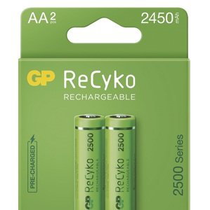 Gp nabíjecí baterie Recyko 2450 Aa (HR6), 2 ks