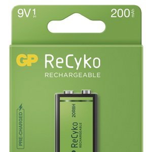 Gp nabíjecí baterie Recyko 200 (9V), 1 ks