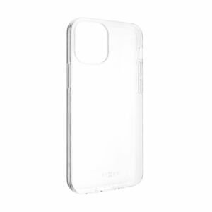 pouzdro na mobil Ultratenké Tpu gelové pouzdro Fixed Skin pro Apple iPhone 12 mini, 0,6 mm, čiré