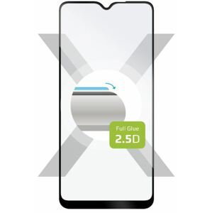 tvrzené sklo pro mobilní telefon Ochranné tvrzené sklo Fixed Full-cover pro Samsung Galaxy A20s, lepení přes celý displej, černé
