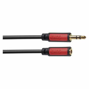 reproduktorový kabel Jack kabel 3,5mm stereo, vidlice - 3,5mm zásuvka 2,5m