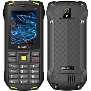 Aligator mobilní telefon R40 eXtremo Yellow