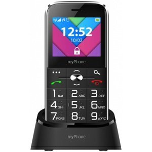 myPhone mobilní telefon Halo C Senior černý