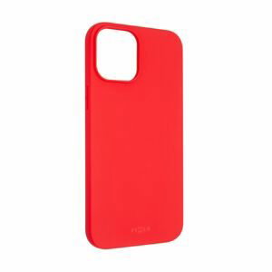 pouzdro na mobil Zadní pogumovaný kryt Fixed Story pro Apple iPhone 12 mini, červený