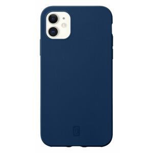 pouzdro na mobil Ochranný silikonový kryt Cellularline Sensation pro Apple iPhone 12 mini, navy blue