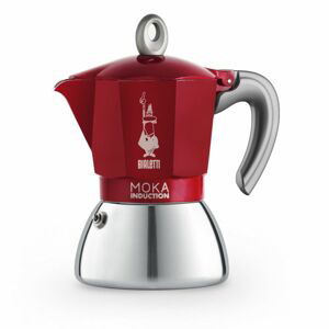 Bialetti Moka Induction Červená 2 Šálky