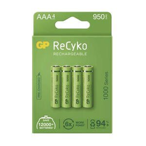 Gp mikrotužková baterie Aaa Nabíjecí baterie Gp Recyko 1000 Aaa (HR03)