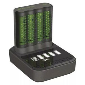 nabíječka baterií Nabíječka baterií Gp Pro P461 + 4× Aa Recyko 2700 + Dock