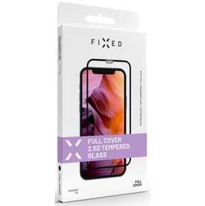 tvrzené sklo pro mobilní telefon Ochranné tvrzené sklo Fixed Full-cover pro Samsung Galaxy A32 , lepení přes celý displej, černé