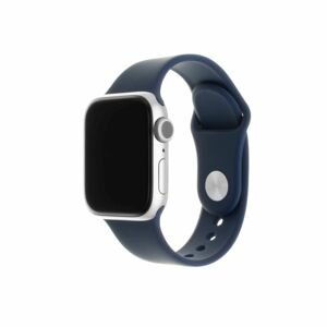 Řemínek Fixed Silicone Strap na Apple Watch 38 mm/40 mm modrý (FIXSST-436-BL)