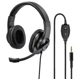Hama bezdrátový reproduktor 139926 Pc headset Hs-350, stereo
