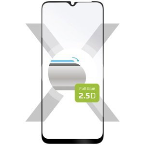 tvrzené sklo pro mobilní telefon Ochranné tvrzené sklo Fixed Full-cover pro Samsung Galaxy A22 5G, lepení přes celý displej, černé