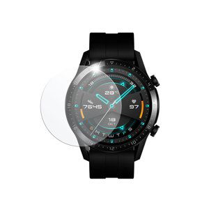 tvrzené sklo pro mobilní telefon Ochranné tvrzené sklo Fixed pro smartwatch Huawei Watch Gt 2 (46 mm), 2 ks v balení, čiré