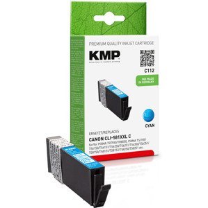 Kmp inkoust C112 (CLI-581XXL C)