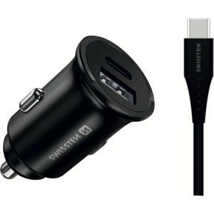 Swissten nabíječka pro mobil pro Samsung 25W + kabel