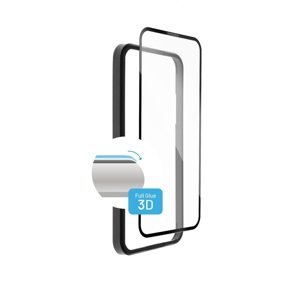 tvrzené sklo pro mobilní telefon Ochranné tvrzené sklo Fixed 3D Full-cover s aplikátorem pro Apple iPhone 13 Mini, černé