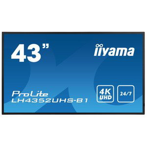 iiyama Lcd monitor Prolite Lh4352uhs-b1
