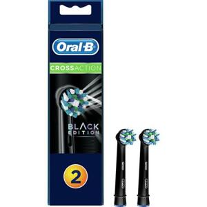 Oral-b Eb 50-2 Crossaction Black náhradní hlavice s Technologií Cleanmaximiser, 2 ks