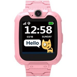 Canyon smart chytré hodinky Tony Kw-31 růžové