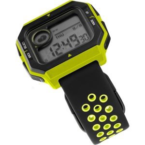 Silikonový řemínek Fixed Sport Silicone Strap s šířkou 22mm pro smartwatch, černolimetkový